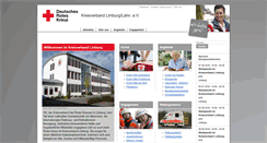 Desktop Screenshot of drk-kv-limburg.de